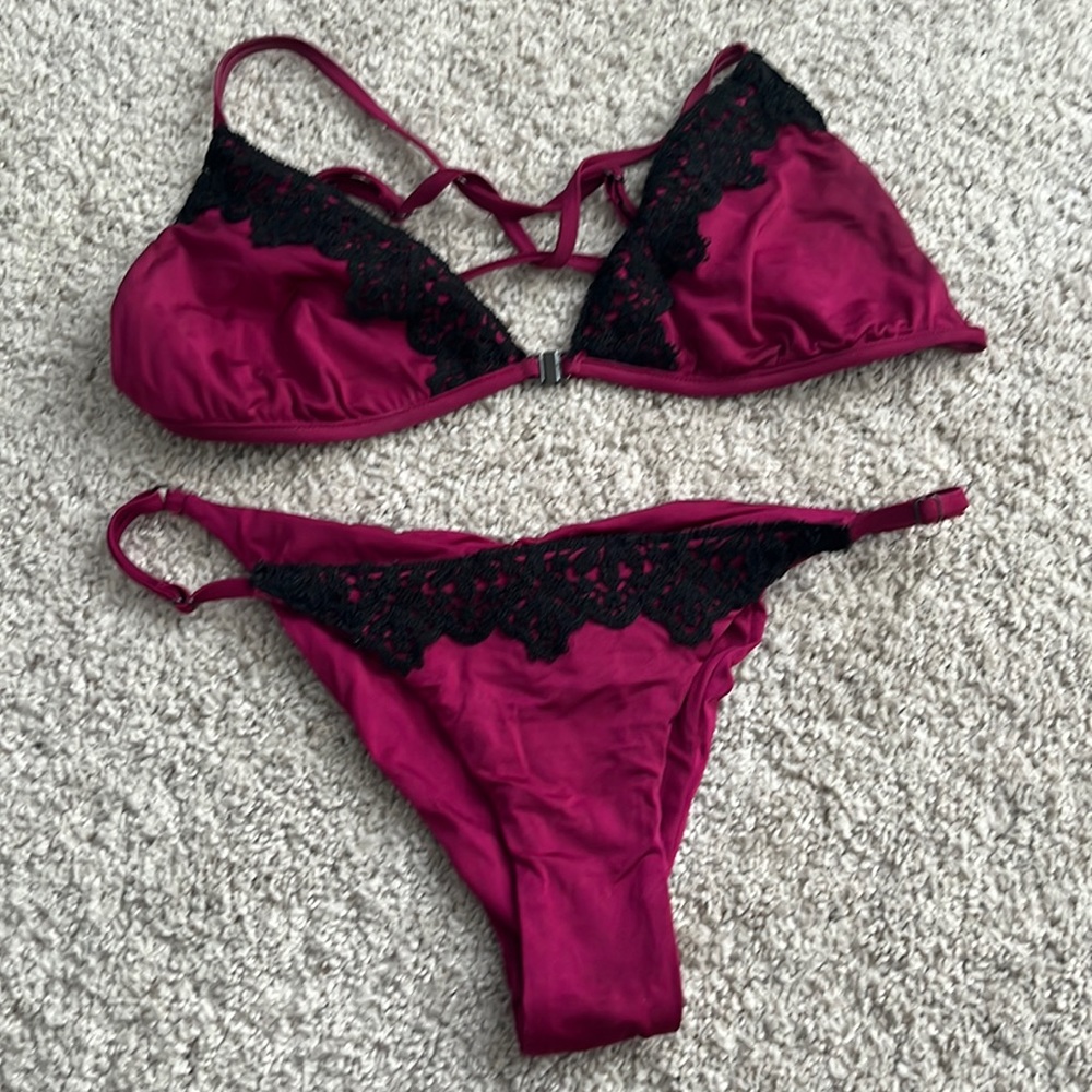 Blue life swim bikini